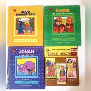VINTAGE Landoll Books BIBLE STORIES! Mini Books!!